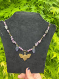 A Golden Moth's Friend Necklace
